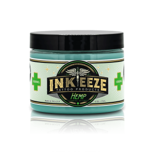 INK-EEZE Hemp Glide Tattoo Ointment (6oz)