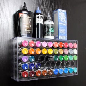 50 Holes Tattoo Ink Display Rack