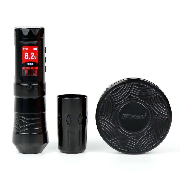 Ava GTS Wireless Tattoo Pen Machine Set - Adjustable Stroke - Image 2