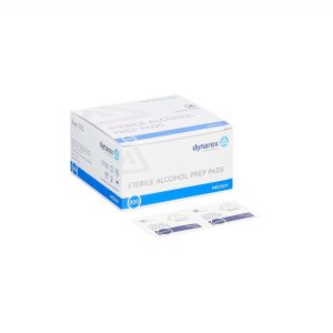 Dynarex Alcohol Prep Pads - Medium (Box Of 200)