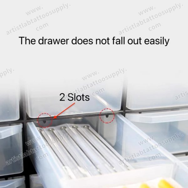 Plastic Tattoo Cartridge Needles Storage Cabinet - Image 4
